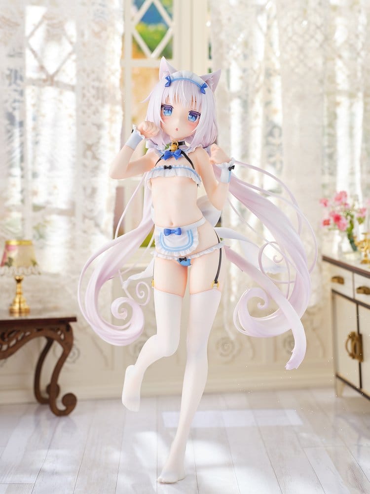 Nekopara Figura PVC 1/5.5 Vanilla Micro Bikini Maid -STD Edition- 29 cm