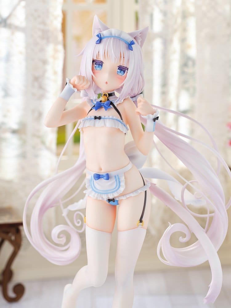 Nekopara Figura PVC 1/5.5 Vanilla Micro Bikini Maid -STD Edition- 29 cm