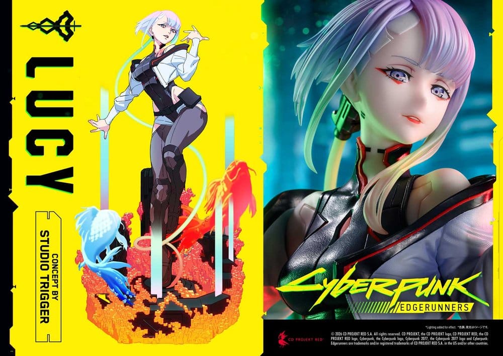 Cyberpunk: Edgerunners Concept Masterline Series Estátua 1/5 Lucy (Concept By Studio TRIGGER) 39 cm