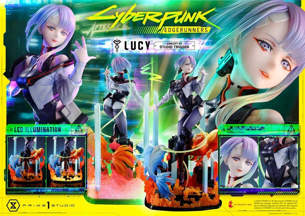 Cyberpunk: Edgerunners Concept Masterline Series Estátua 1/5 Lucy (Concept By Studio TRIGGER) 39 cm