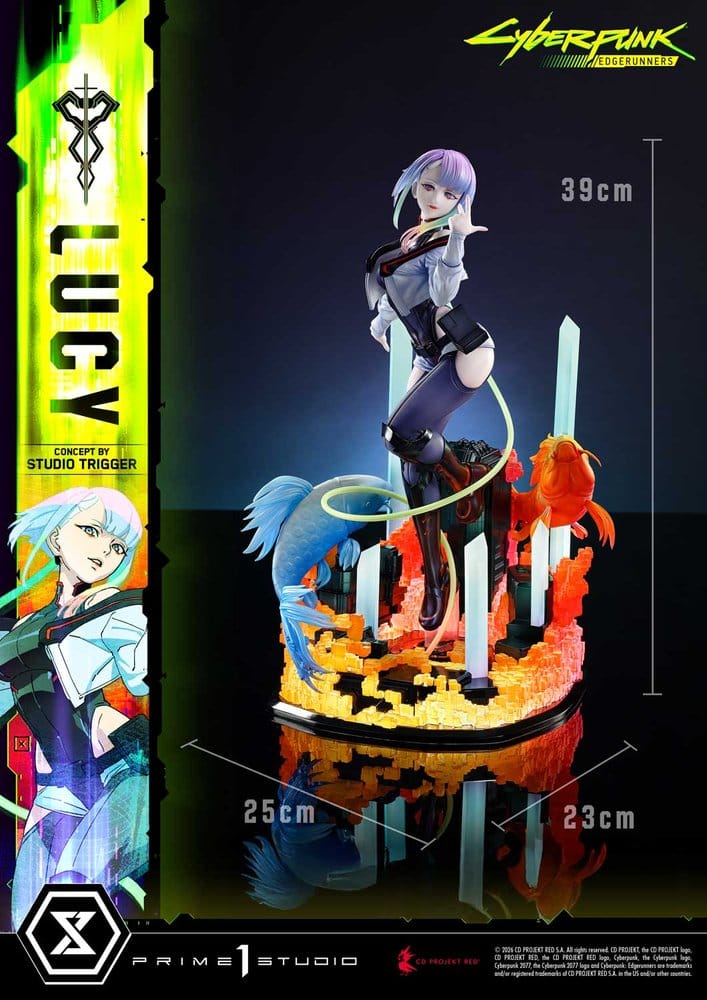 Cyberpunk: Edgerunners Concept Masterline Series Estátua 1/5 Lucy (Concept By Studio TRIGGER) 39 cm