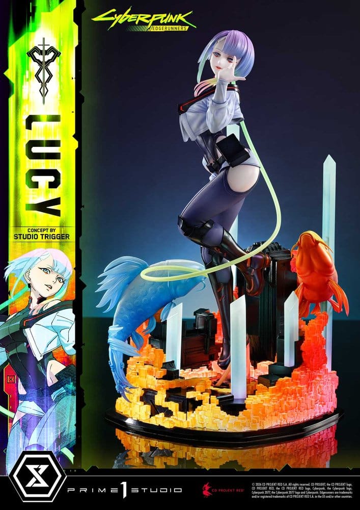 Cyberpunk: Edgerunners Concept Masterline Series Estátua 1/5 Lucy (Concept By Studio TRIGGER) 39 cm