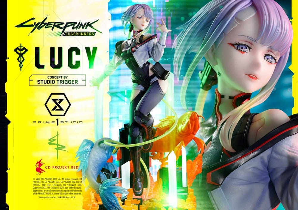 Cyberpunk: Edgerunners Concept Masterline Series Estátua 1/5 Lucy (Concept By Studio TRIGGER) Bonus Version 39 cm
