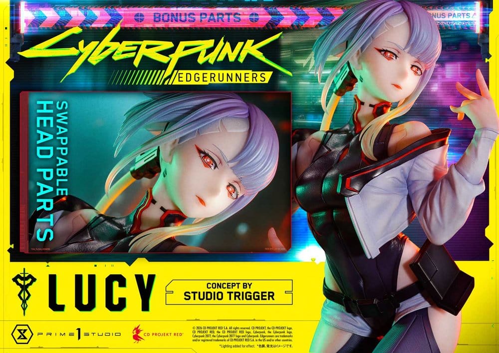 Cyberpunk: Edgerunners Concept Masterline Series Estátua 1/5 Lucy (Concept By Studio TRIGGER) Bonus Version 39 cm