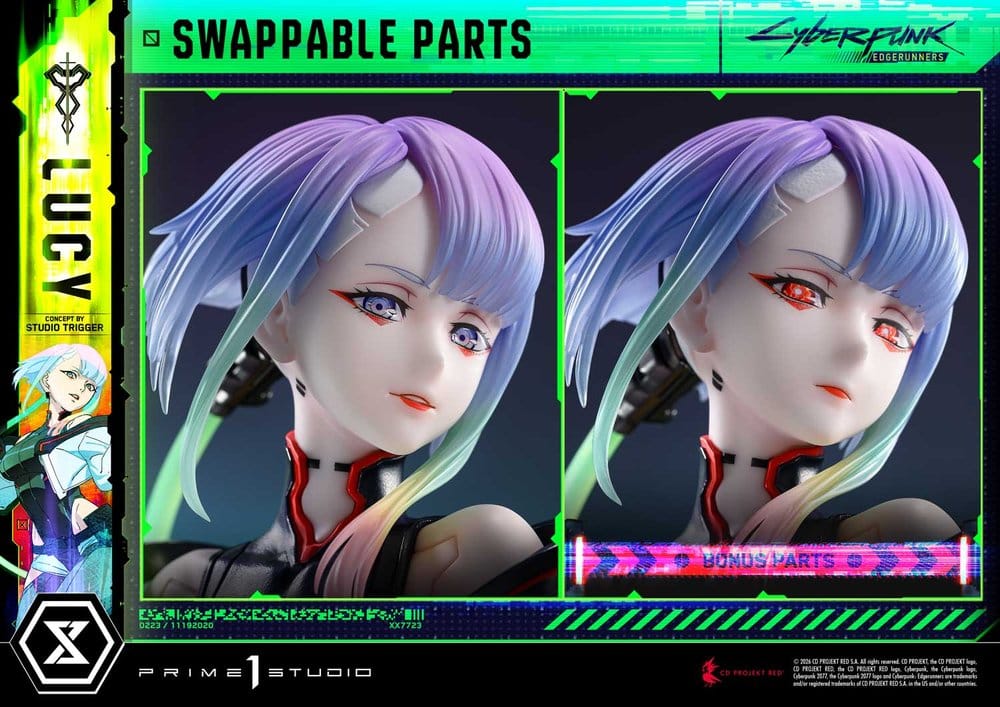 Cyberpunk: Edgerunners Concept Masterline Series Estátua 1/5 Lucy (Concept By Studio TRIGGER) Bonus Version 39 cm