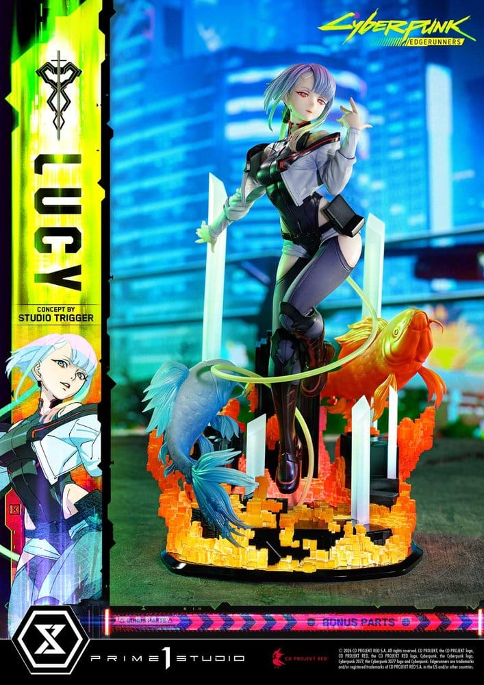 Cyberpunk: Edgerunners Concept Masterline Series Estátua 1/5 Lucy (Concept By Studio TRIGGER) Bonus Version 39 cm