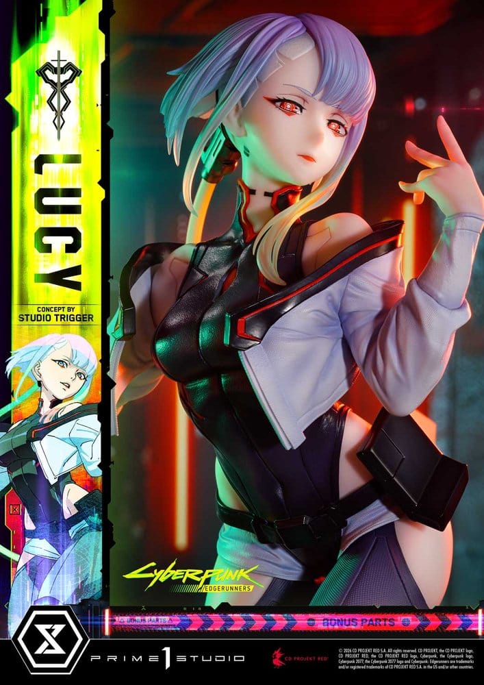 Cyberpunk: Edgerunners Concept Masterline Series Estátua 1/5 Lucy (Concept By Studio TRIGGER) Bonus Version 39 cm