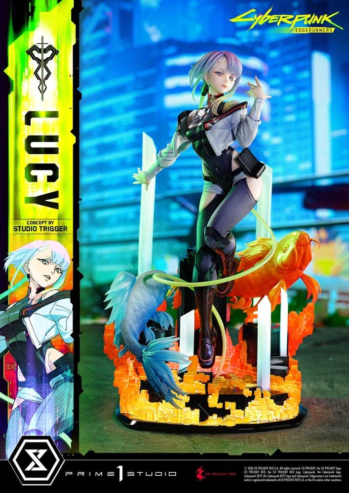 Cyberpunk: Edgerunners Concept Masterline Series Estátua 1/5 Lucy (Concept By Studio TRIGGER) Bonus Version 39 cm