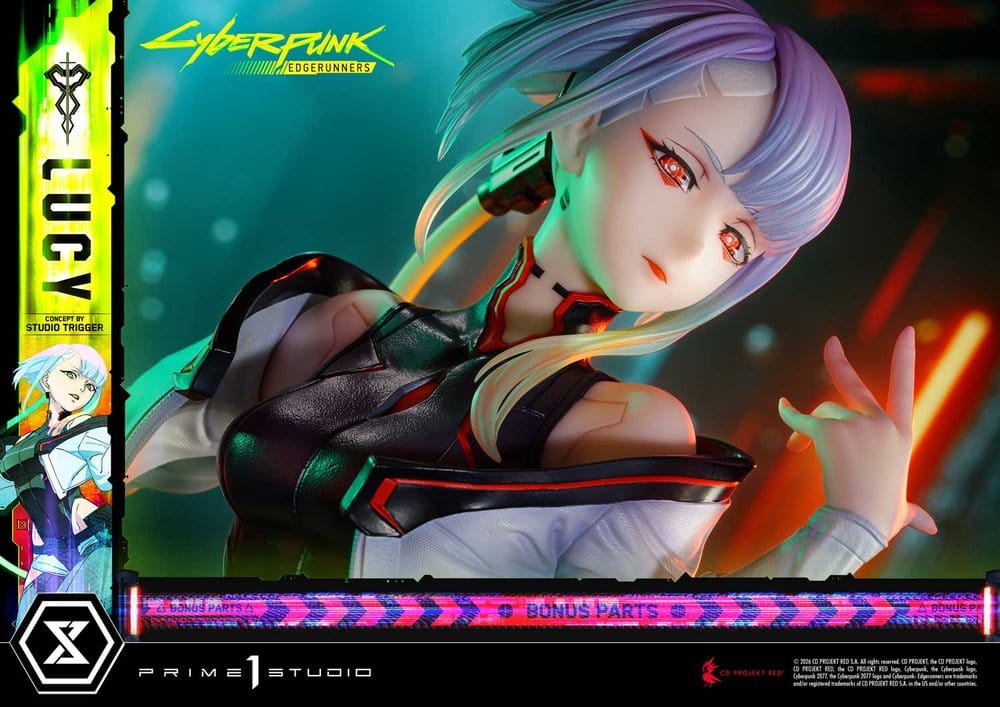 Cyberpunk: Edgerunners Concept Masterline Series Estátua 1/5 Lucy (Concept By Studio TRIGGER) Bonus Version 39 cm