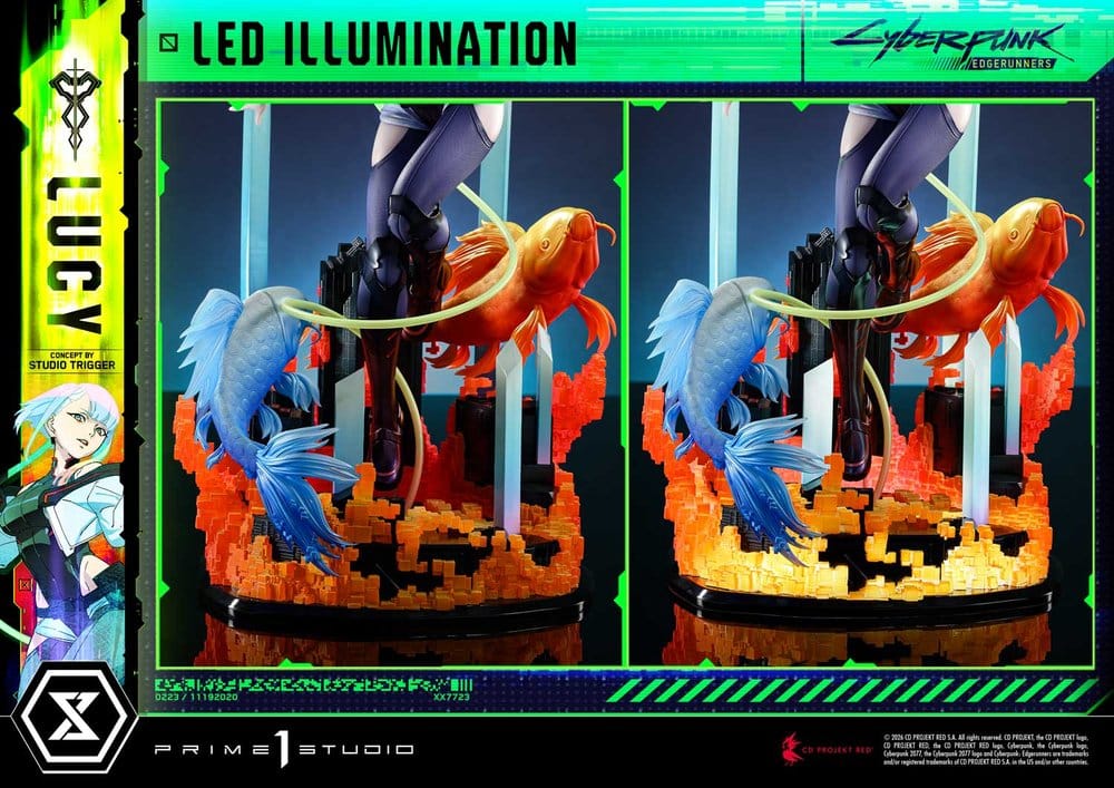 Cyberpunk: Edgerunners Concept Masterline Series Estátua 1/5 Lucy (Concept By Studio TRIGGER) Bonus Version 39 cm