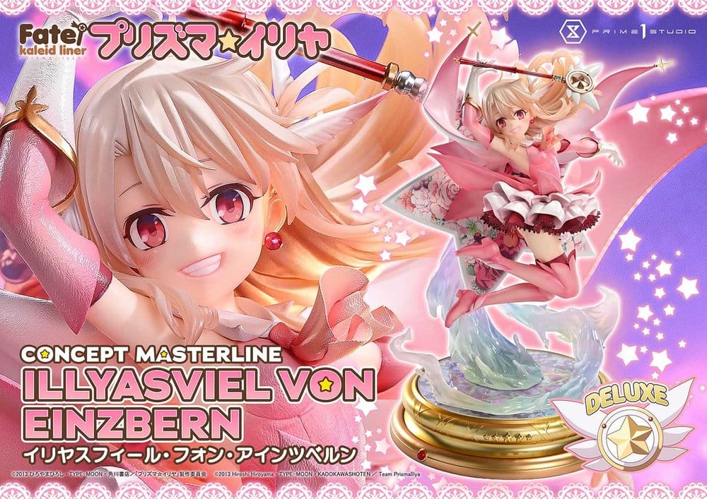 Fate/kaleid liner Prisma Illya Concept Masterline Estatua 1/5 Illyasviel von Einzbern Deluxe Version 35 cm