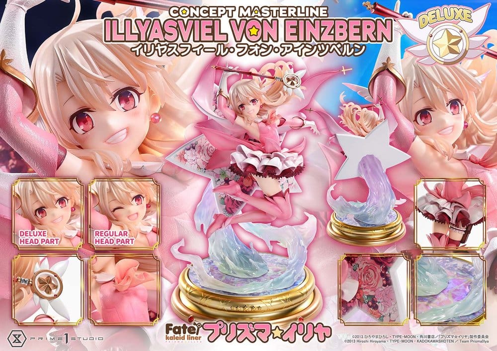 Fate/kaleid liner Prisma Illya Concept Masterline Estatua 1/5 Illyasviel von Einzbern Deluxe Version 35 cm