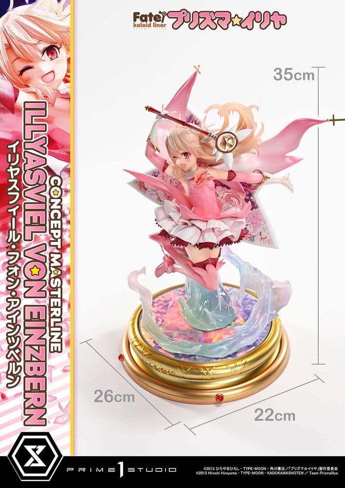 Fate/kaleid liner Prisma Illya Concept Masterline Estatua 1/5 Illyasviel von Einzbern Deluxe Version 35 cm