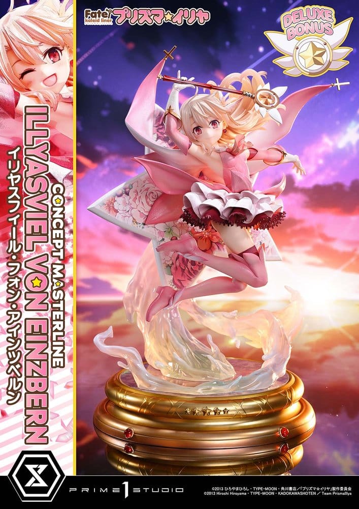 Fate/kaleid liner Prisma Illya Concept Masterline Estatua 1/5 Illyasviel von Einzbern DX Bonus Version 35 cm