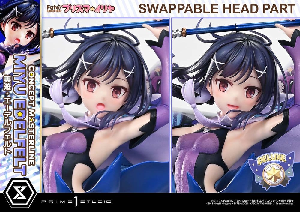 Fate/kaleid liner Prisma Illya Concept Masterline Series Estatua 1/5 Miyu Edelfelt Deluxe Version 35 cm