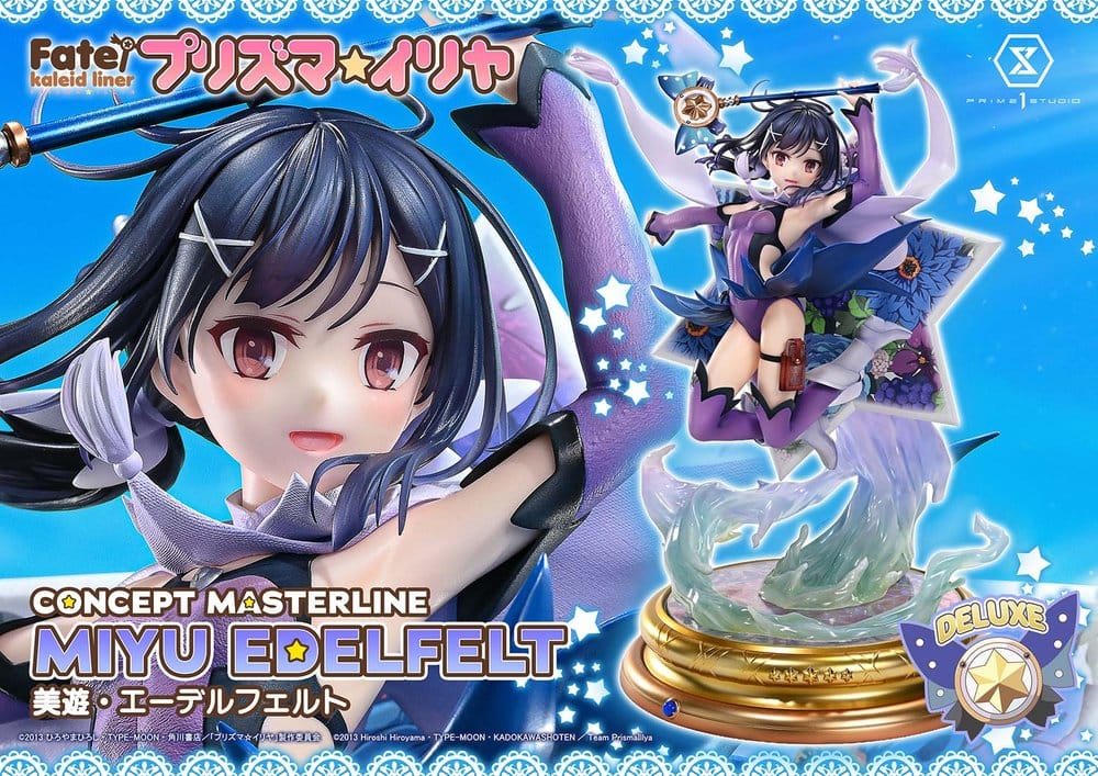 Fate/kaleid liner Prisma Illya Concept Masterline Series Estatua 1/5 Miyu Edelfelt DX Bonus Version 35 cm