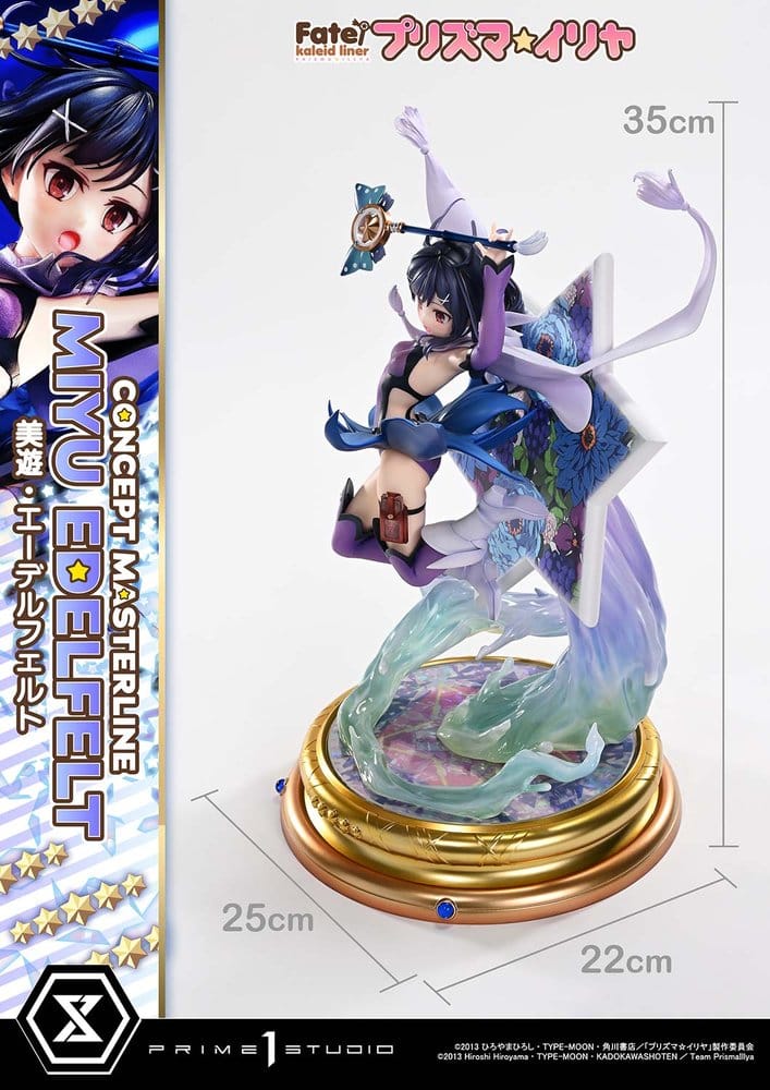 Fate/kaleid liner Prisma Illya Concept Masterline Series Estatua 1/5 Miyu Edelfelt DX Bonus Version 35 cm