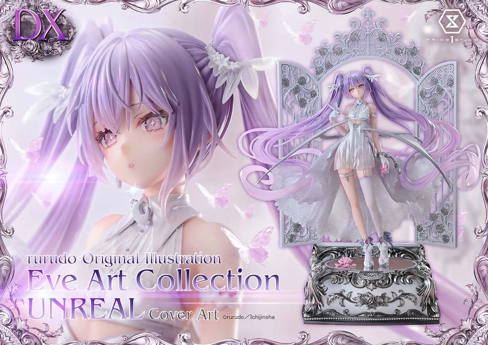 Original Illustration Concept Masterline Estatua 1/5 Eve Art Collection UNREAL Cover Art DX Bonus Version 52 cm