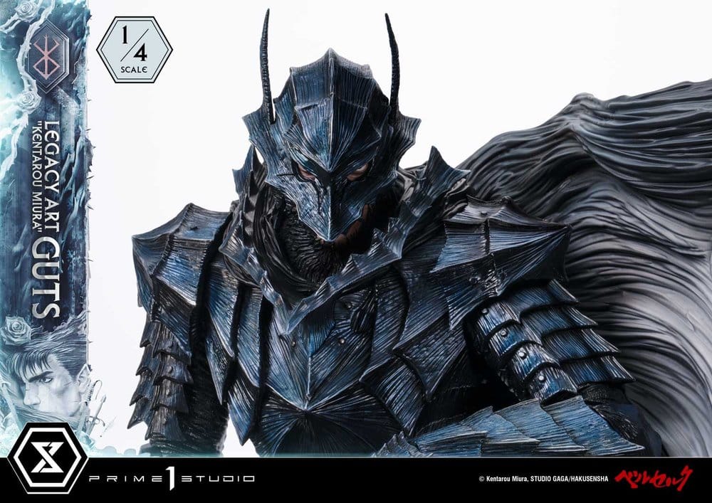 Berserk Legacy Art "Kentarou Miura" Estátua 1/4 Guts 74 cm