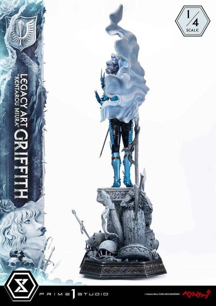 Berserk Legacy Art "Kentarou Miura" Estátua 1/4 Griffith 93 cm