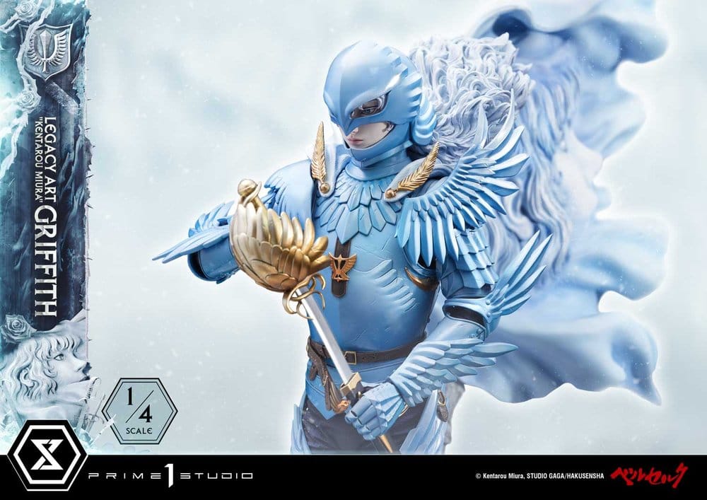 Berserk Legacy Art "Kentarou Miura" Estátua 1/4 Griffith 93 cm