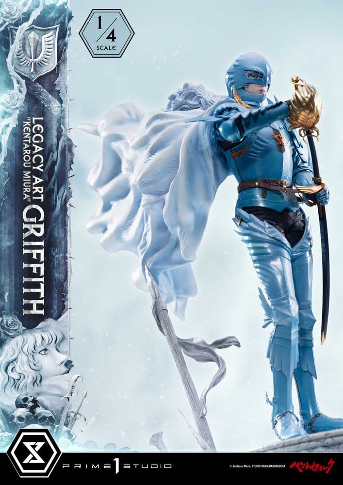 Berserk Legacy Art "Kentarou Miura" Estátua 1/4 Griffith 93 cm