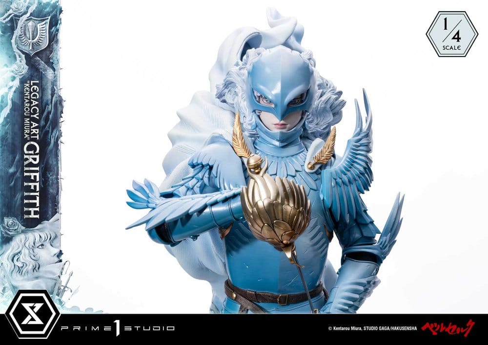 Berserk Legacy Art "Kentarou Miura" Estátua 1/4 Griffith 93 cm