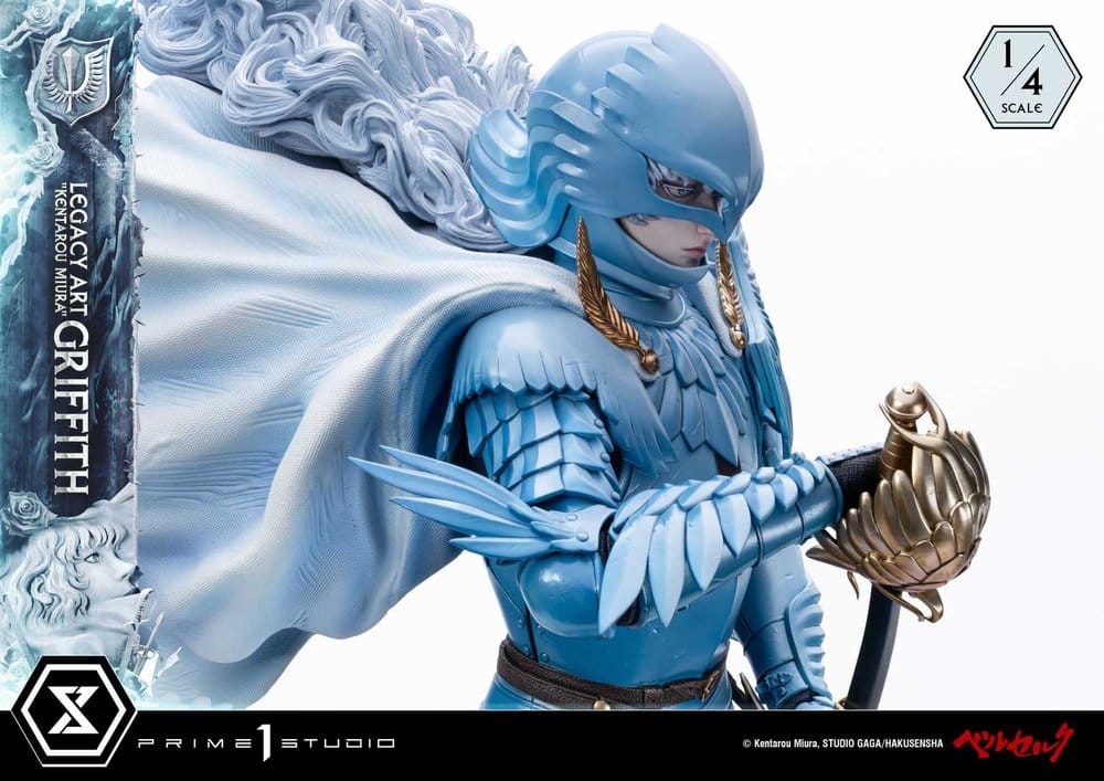 Berserk Legacy Art "Kentarou Miura" Estátua 1/4 Griffith 93 cm