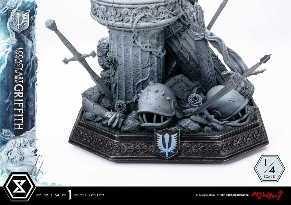 Berserk Legacy Art "Kentarou Miura" Estátua 1/4 Griffith 93 cm