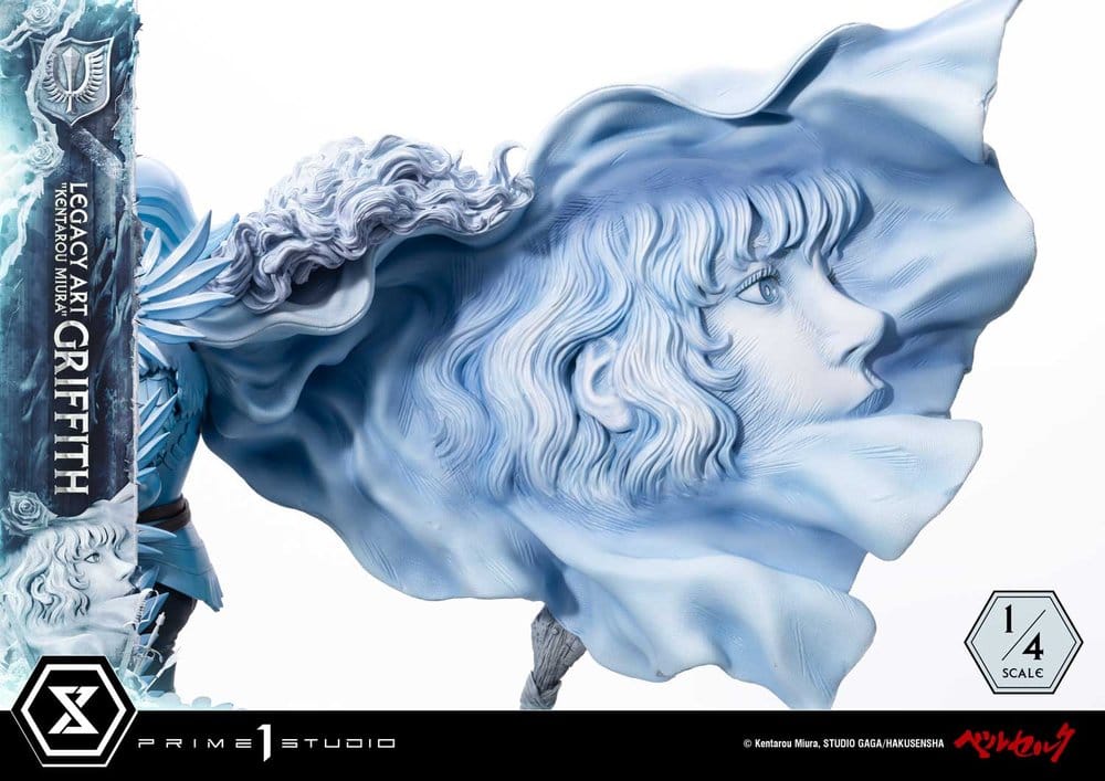 Berserk Legacy Art "Kentarou Miura" Figura 1/4 Griffith Bonus Version 93 cm