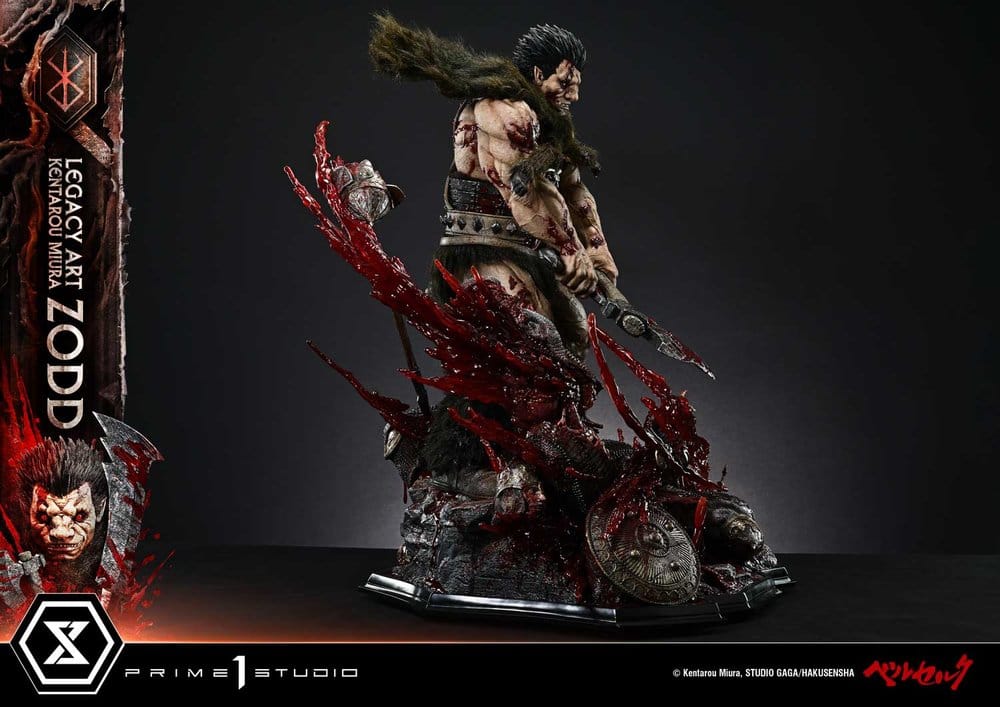 Berserk Legacy Art "Kentarou Miura" Estatua 1/4 Zodd 88 cm