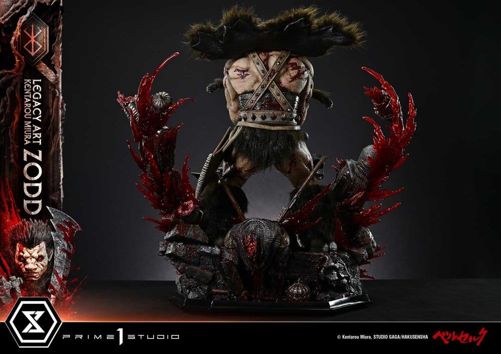 Berserk Legacy Art "Kentarou Miura" Estatua 1/4 Zodd 88 cm