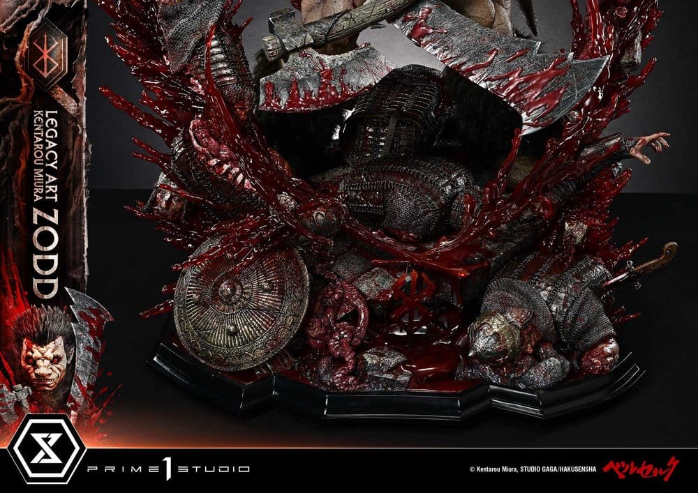 Berserk Legacy Art "Kentarou Miura" Estatua 1/4 Zodd 88 cm