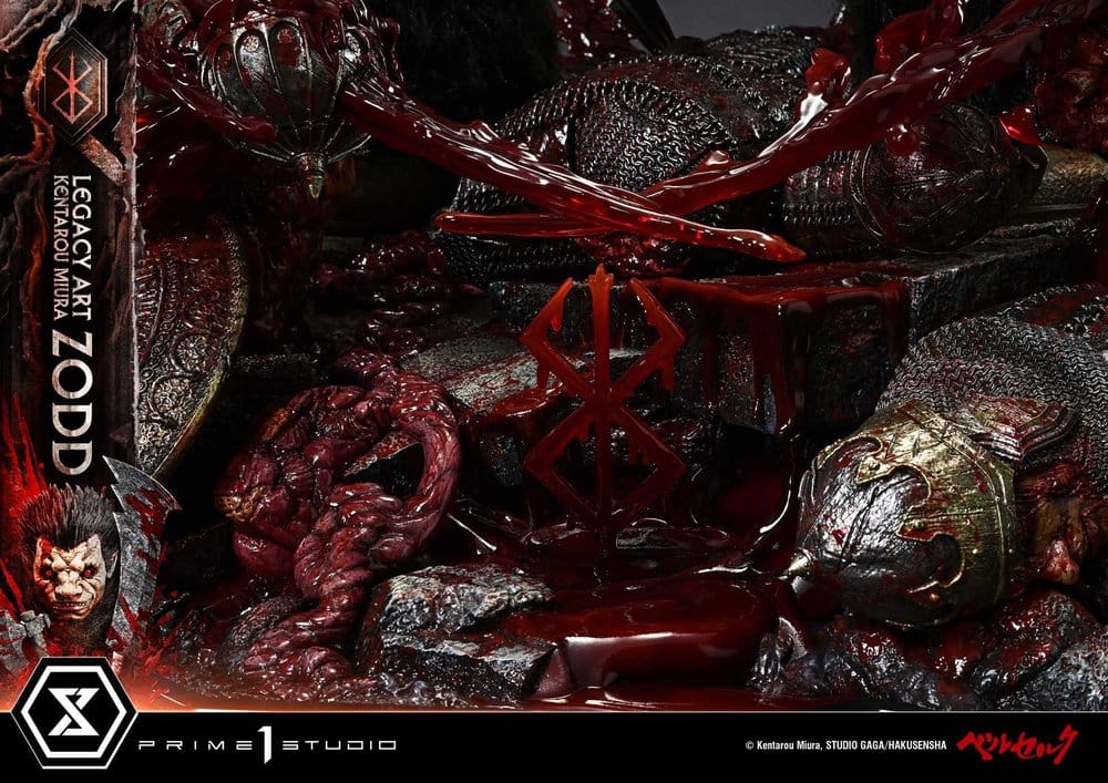 Berserk Legacy Art "Kentarou Miura" Estatua 1/4 Zodd 88 cm