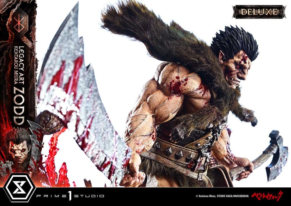 Berserk Legacy Art "Kentarou Miura" Estatua 1/4 Zodd Deluxe Version 88 cm