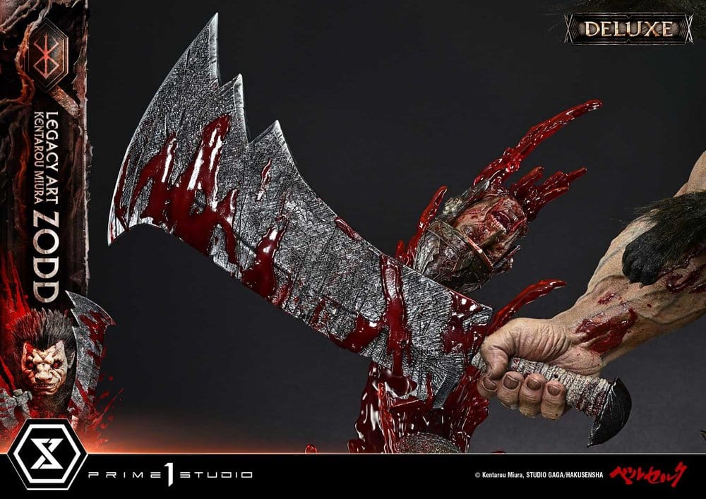 Berserk Legacy Art "Kentarou Miura" Estatua 1/4 Zodd Deluxe Version 88 cm