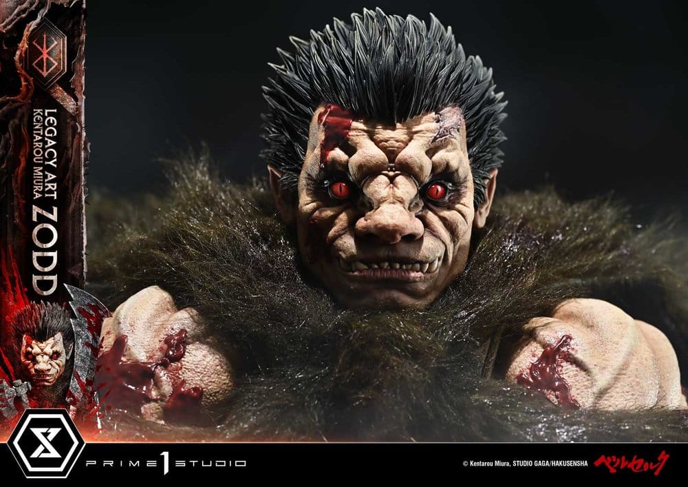 Berserk Legacy Art "Kentarou Miura" Estatua 1/4 Zodd DX Bonus Version 88 cm