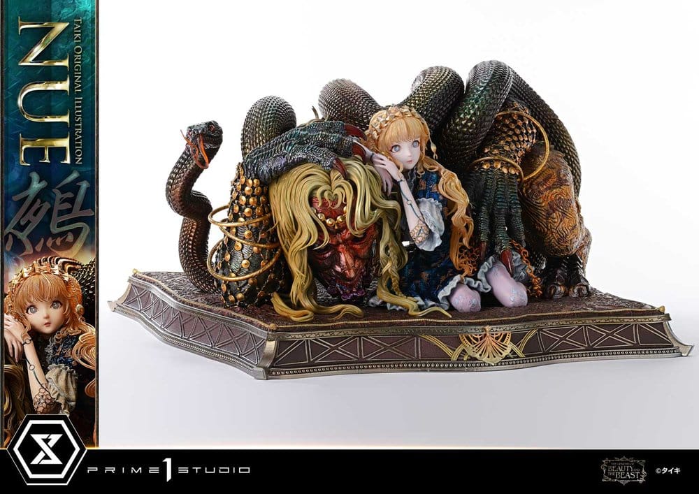 The Legend of Beauty and the Beast Estátua 1/5 Nue Art by Taiki 45 cm
