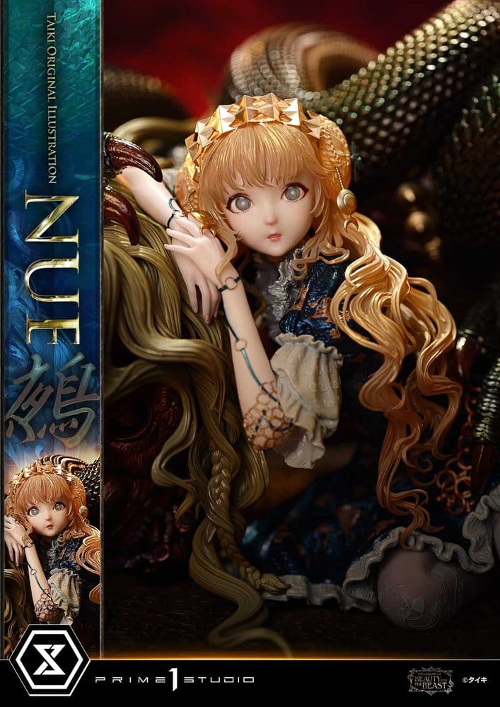 The Legend of Beauty and the Beast Estátua 1/5 Nue Art by Taiki 45 cm