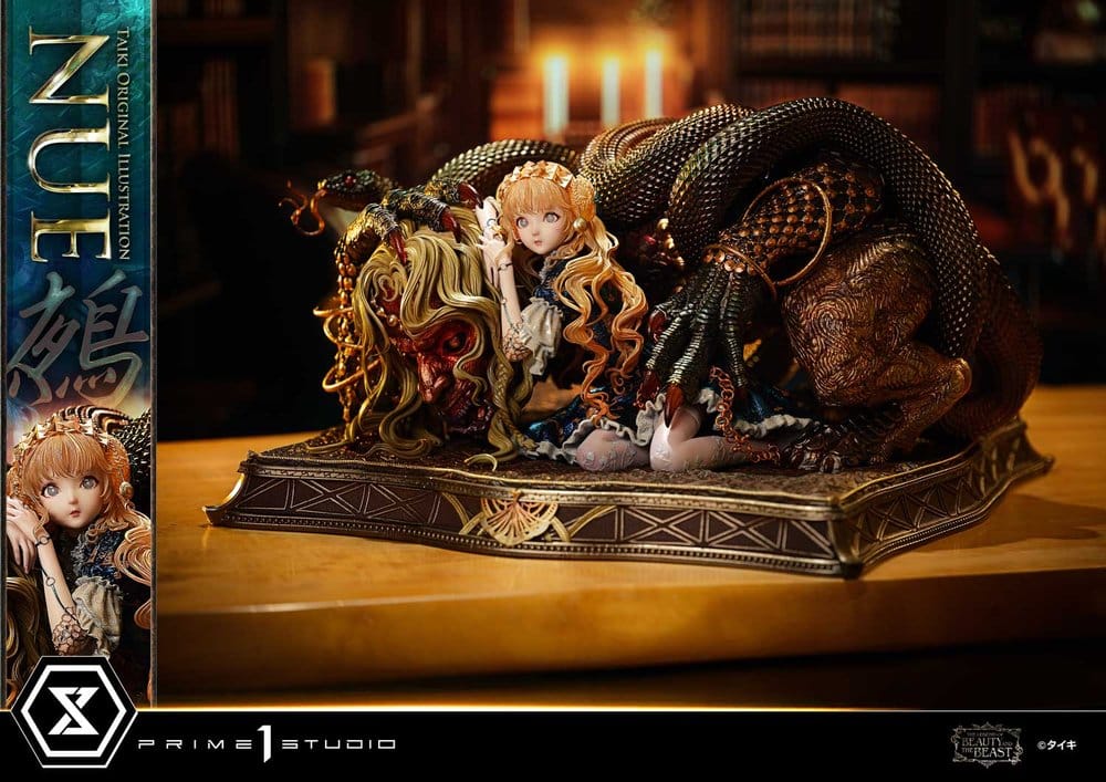 The Legend of Beauty and the Beast Estátua 1/5 Nue Art by Taiki 45 cm