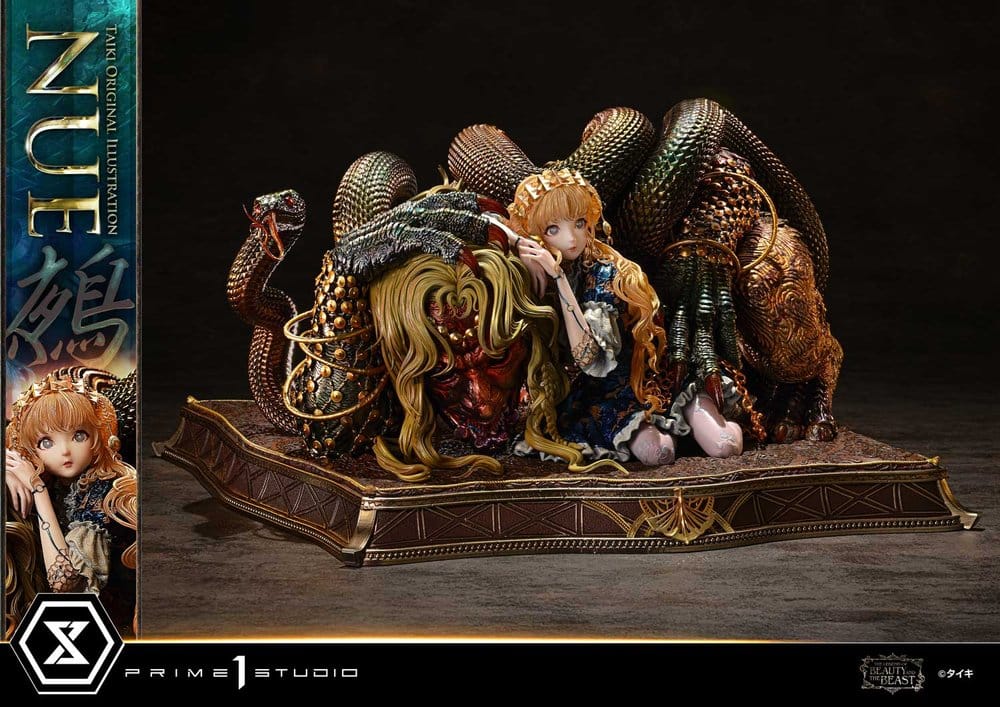 The Legend of Beauty and the Beast Estátua 1/5 Nue Art by Taiki 45 cm