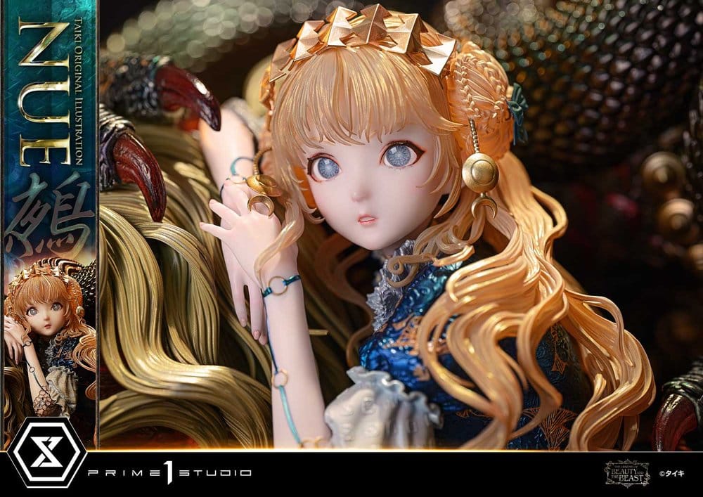The Legend of Beauty and the Beast Estátua 1/5 Nue Art by Taiki 45 cm
