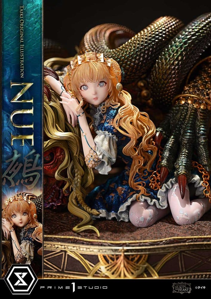 The Legend of Beauty and the Beast Estátua 1/5 Nue Art by Taiki 45 cm