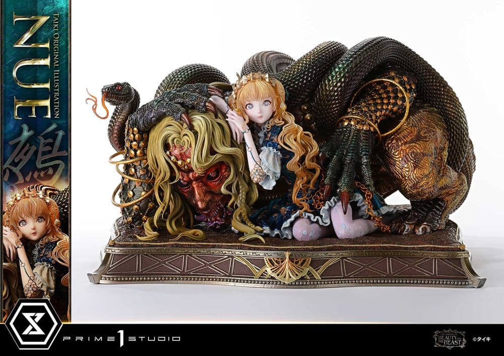 The Legend of Beauty and the Beast Estátua 1/5 Nue Art by Taiki Bonus Version 45 cm