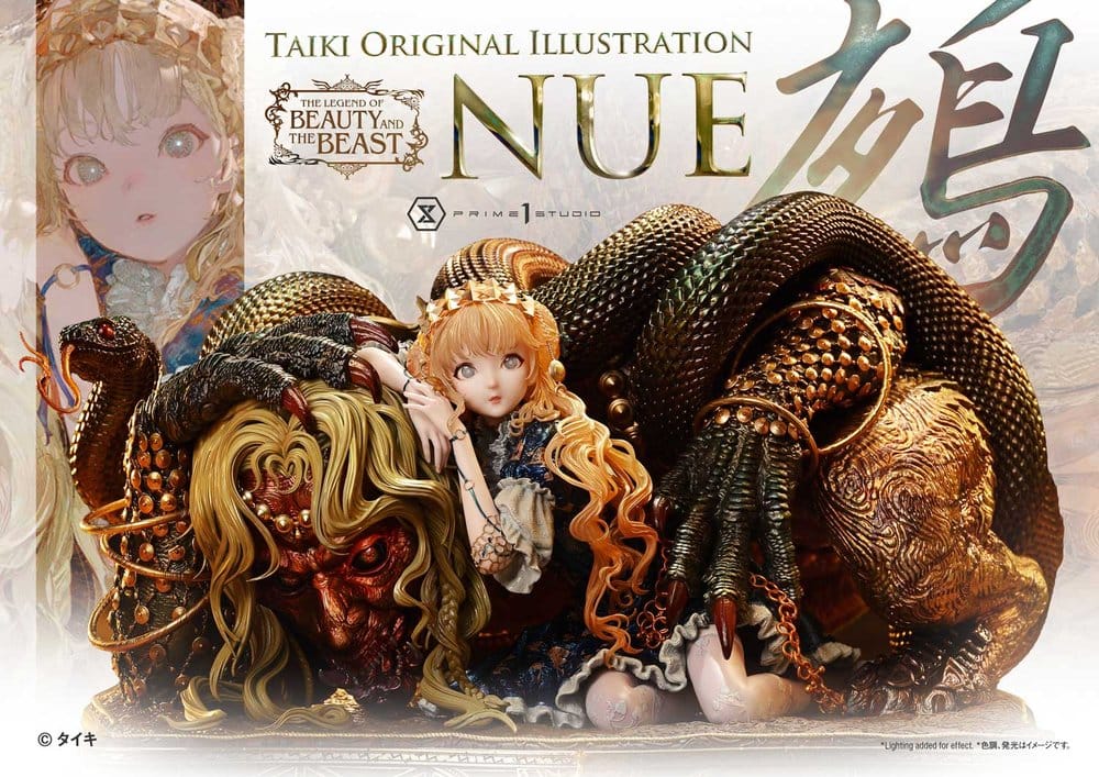 The Legend of Beauty and the Beast Estátua 1/5 Nue Art by Taiki Bonus Version 45 cm