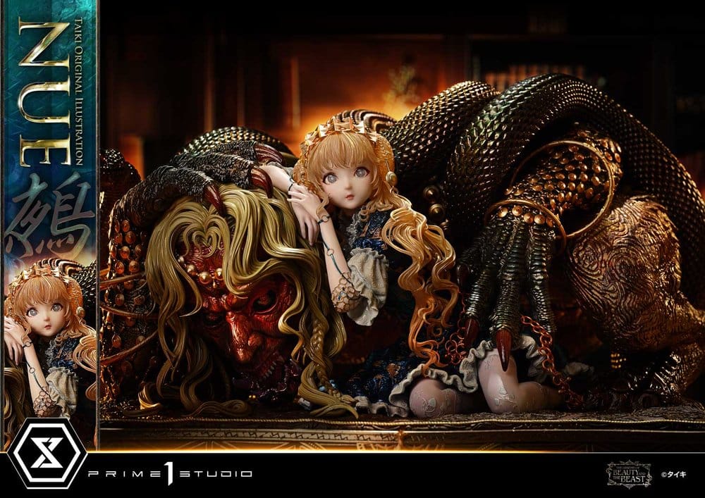 The Legend of Beauty and the Beast Estátua 1/5 Nue Art by Taiki Bonus Version 45 cm