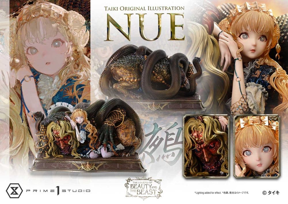 The Legend of Beauty and the Beast Estátua 1/5 Nue Art by Taiki Bonus Version 45 cm