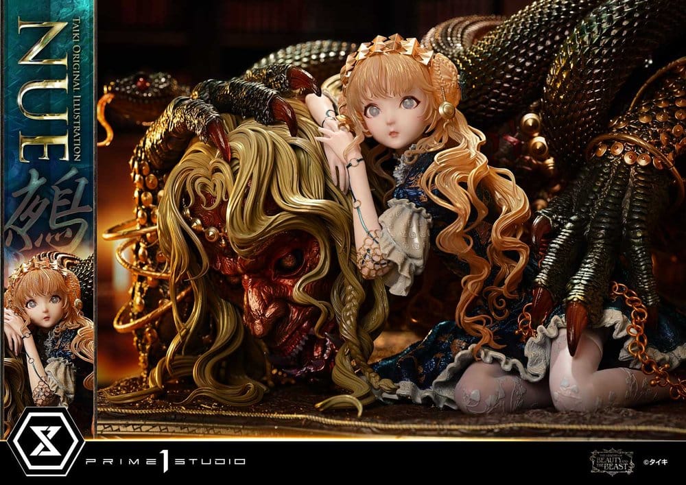 The Legend of Beauty and the Beast Estátua 1/5 Nue Art by Taiki Bonus Version 45 cm