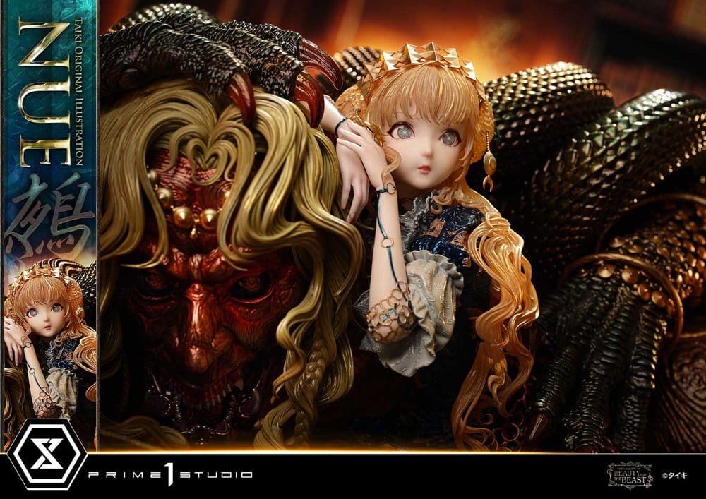 The Legend of Beauty and the Beast Estátua 1/5 Nue Art by Taiki Bonus Version 45 cm