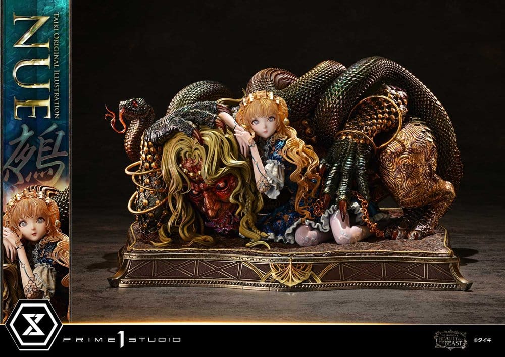 The Legend of Beauty and the Beast Estátua 1/5 Nue Art by Taiki Bonus Version 45 cm